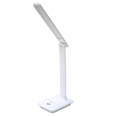 LED світильник настільний акумуляторний з функцією повербанку 10Вт, білий