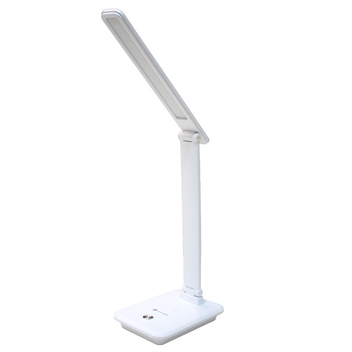 LED світильник настільний акумуляторний з функцією повербанку 10Вт, білий
