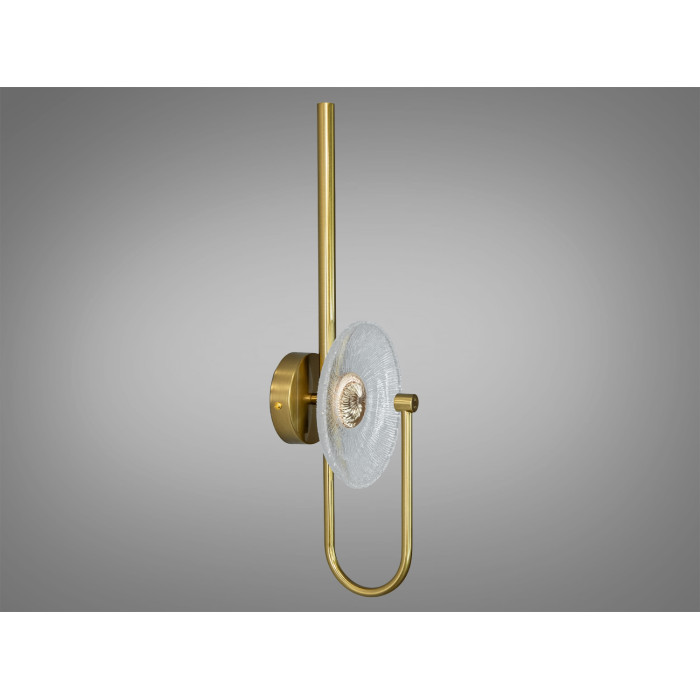 Стильне світлодіодне бра в стилі лофт, 3 Вт, золото