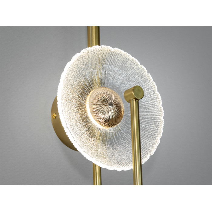 Стильне світлодіодне бра в стилі лофт, 3 Вт, золото