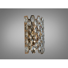 Настінний світильник Diasha 9136B золото кристалічні елементи