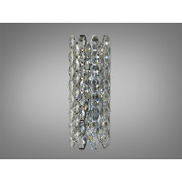 Настінний світильник Diasha 9136B420 срібний кришталь