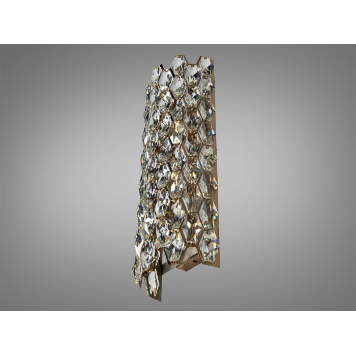 Настінний світильник Diasha з кристалами, золото, модель 9136B420GD