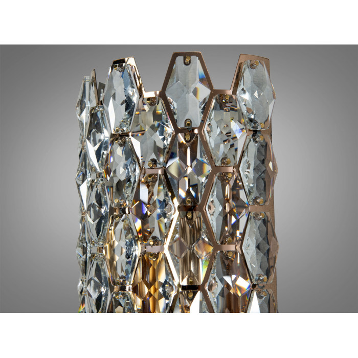 Настінний світильник Diasha з кристалами, золото, модель 9136B420GD