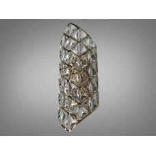 Настінний світильник бра класичний золото кришталь на дві лампи