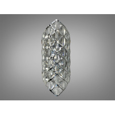 Кришталеве бра Diasha 9130B420CH хром під дві лампи