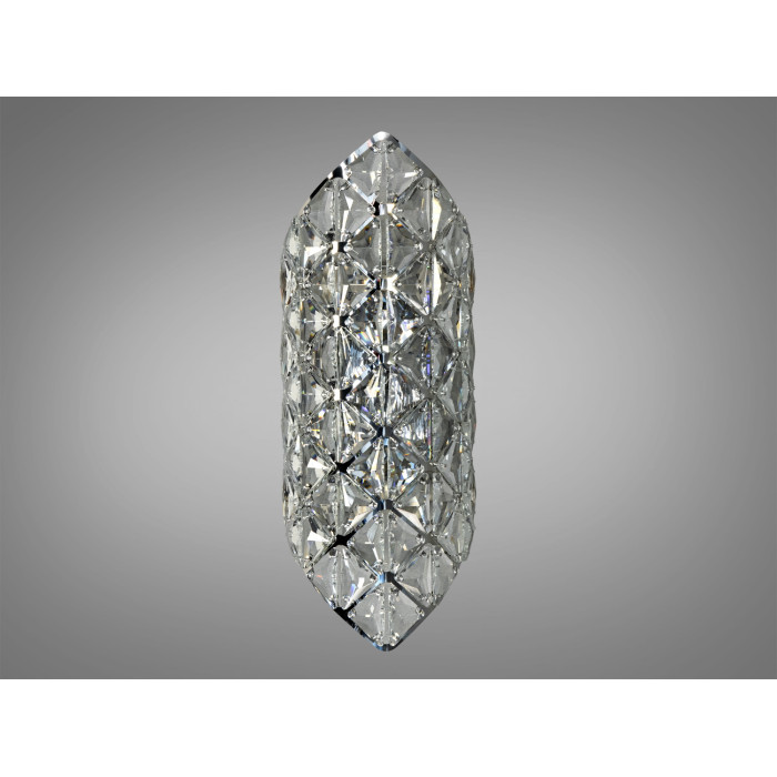 Кришталеве бра Diasha 9130B420CH хром під дві лампи