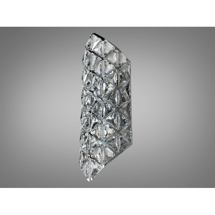 Кришталеве бра Diasha 9130B420CH хром під дві лампи