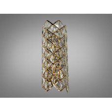 Кришталеве бра золото з кристалами м′яке світо