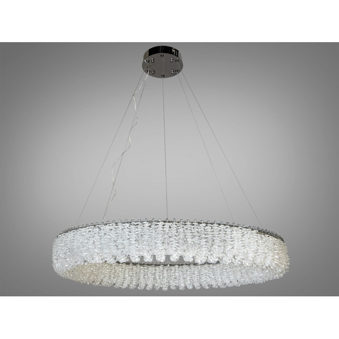 Підвісна люстра Diasha 505 з LED освітленням хром 48Вт