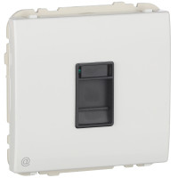 Розетка PC Efapel Apolo RJ45 5e білий глянцевий 50453 TBR