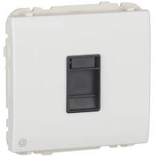 Розетка PC Efapel Apolo RJ45 5e білий глянцевий 50453 TBR