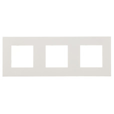 Рамка потрійна EFAPEL QUADRO білий глянцевий, 45930 TBR