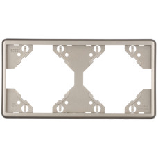 Рамка 2-на горизонтальна Efapel Apolo шампань	 50921 TCH