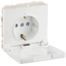 Розетка з з/к Efapel Apolo 16А, 250V білий глянцевий 50634 TBR