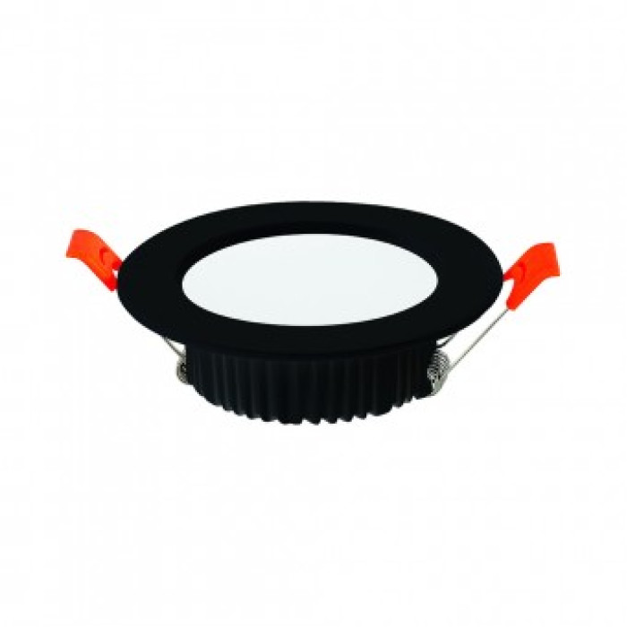 Світлодіодний світильник врізний ALEXA-8 8W 7000К Чорний