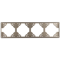 Рамка 4-на горизонтальна Efapel Apolo шампань	 50941 TCH