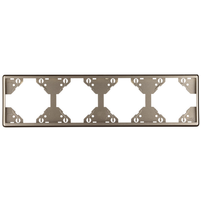 Рамка 4-на горизонтальна Efapel Apolo шампань	 50941 TCH