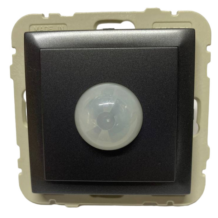 Датчик руху LOGUS 400W чорний матовий	 21402 TPM