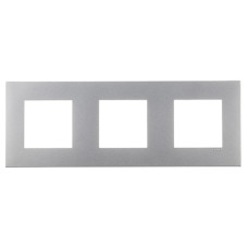 Рамка потрійна EFAPEL QUADRO алюміній, 45930 TAL