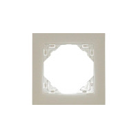 Рамка одинарна універсальна LOGUS металік перламутровий, 90910 TPE