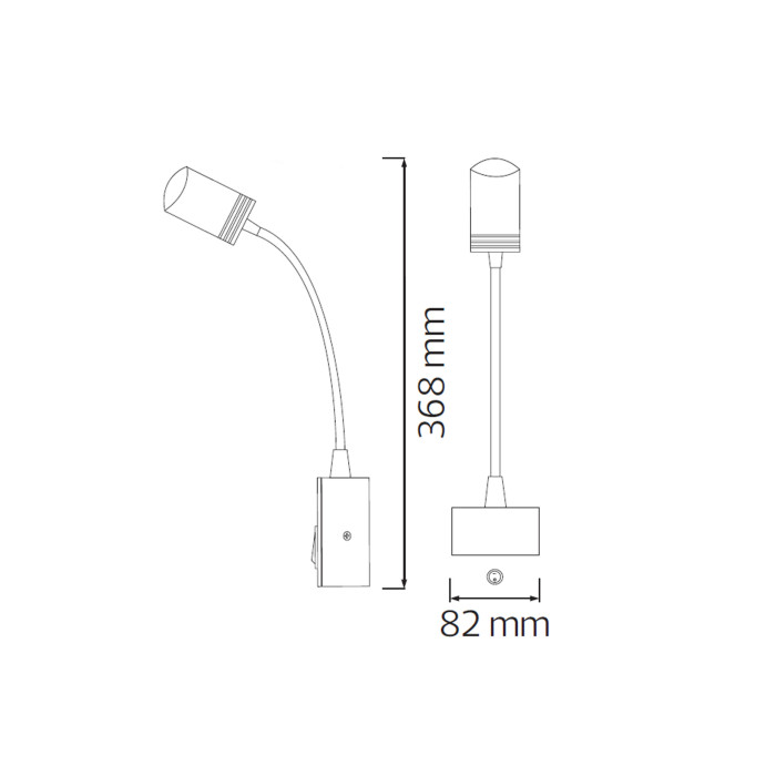 Світлодіодна підсвітка дзеркал-картин TURNA 3W