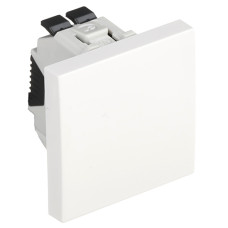 Вимикач одноклавішний EFAPEL QUADRO 2 MOD 10АХ, 250V, білий глянцевий, 45011 SBR