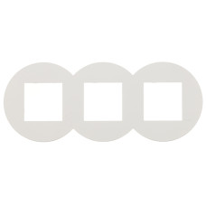 Рамка потрійна EFAPEL QUADRO Siza Vieira білий глянцевий, 45931 TBR