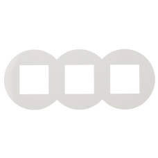 Рамка потрійна EFAPEL QUADRO Siza Vieira білий матовий, 45931 TBM