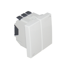 Вимикач жалюзі EFAPEL QUADRO 2 MOD 10A, 250V, білий глянцевий, 45281 SBR