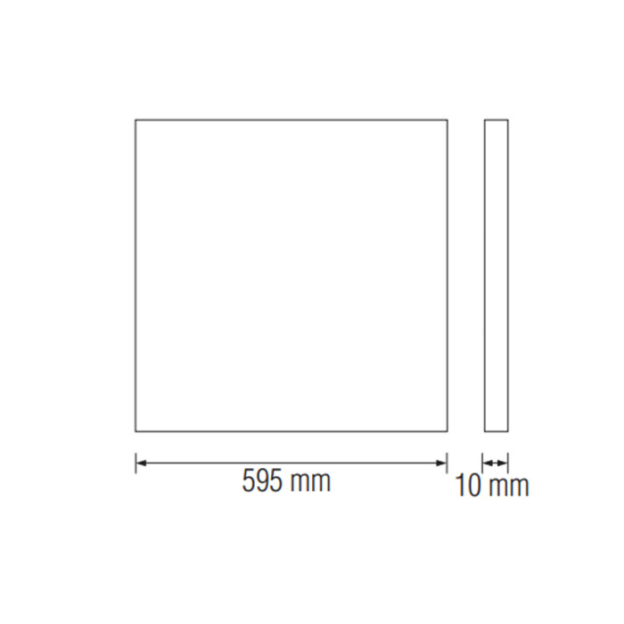 Світлодіодний світильник врізний STAR-50 50W 6400К