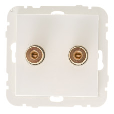 Розетка аудіо LOGUS стерео слонова кістка	 21220 TMF