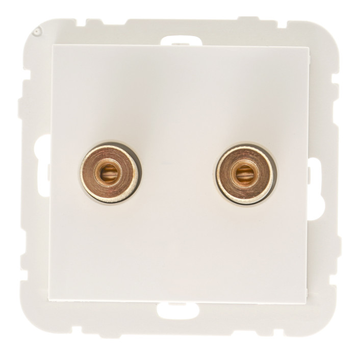 Розетка аудіо LOGUS стерео слонова кістка	 21220 TMF