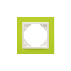 Рамка одинарна ANIMATO зелений / металік крижаний, 90910 TDG