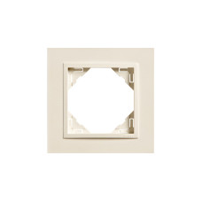 Рамка одинарна ANIMATO металік перламутровий, 90910 TPP