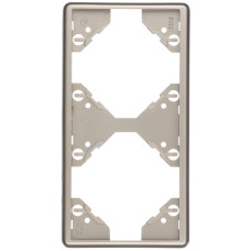 Рамка 2-на вертикальна Efapel Apolo шампань	 50922 TCH