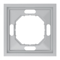 Рамка 1-місна Ardero EF101-S Soft срібна