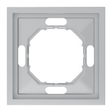 Рамка 1-місна Ardero EF101-S Soft срібна