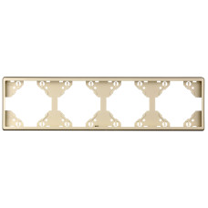 Рамка 4-на горизонтальна Efapel Apolo слонова кістка	 50941 TMF