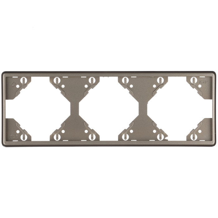 Рамка 3-на горизонтальна Efapel Apolo шампань	 50931 TCH