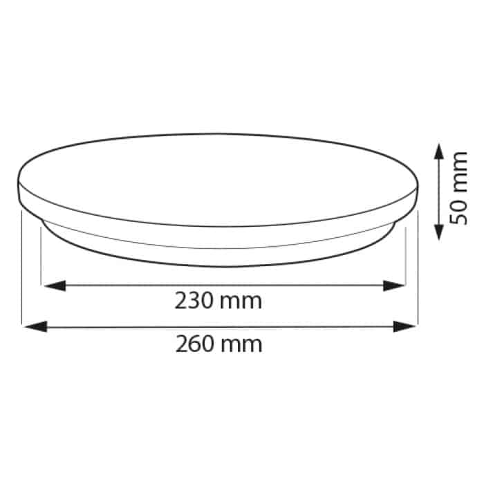 Світлодіодний світильник ELECTRON-15 15W 6400k
