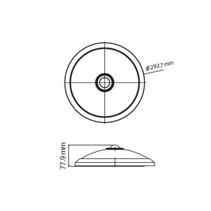 Світлодіодний світильник настінно-стельовий CRAMER з сутінковим датчиком і датчиком руху