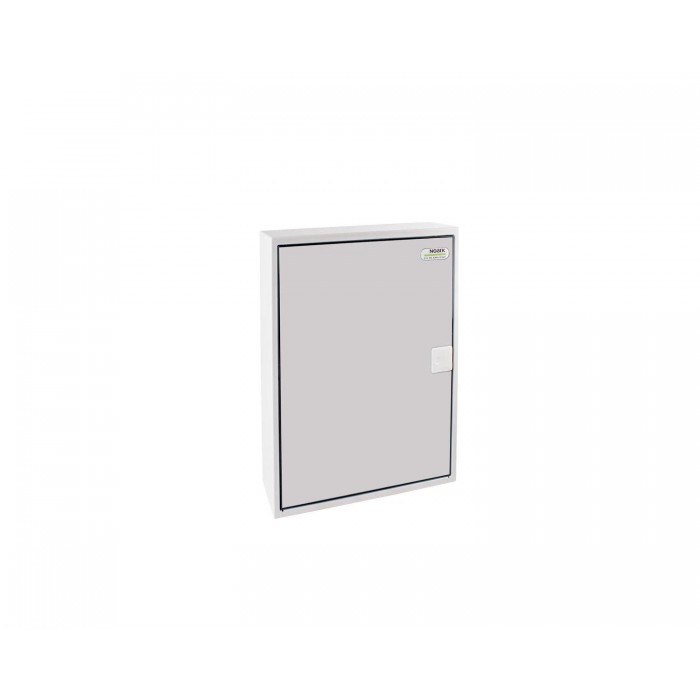 Модульний щиток, накладний монтаж, білі дверцята, IP40, 12 модулів