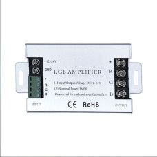 Підсилювач світлодіодної стрічки RGB AMPLIFIER 24A, Світлодіодна стрічка