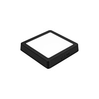 Світлодіодний світильник ARINA-12 12W 6400К, Чорний, Накладні світильники LED