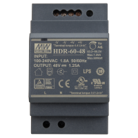 Блок живлення Mean Well на DIN-рейку 60W DC48V (HDR-60-48)