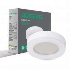 Світлодіодний накладний світильник Ardero AL3007-RW 15Вт 5000K білий