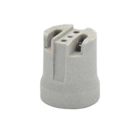 Патрон керамічний E27, Білий, Патрон