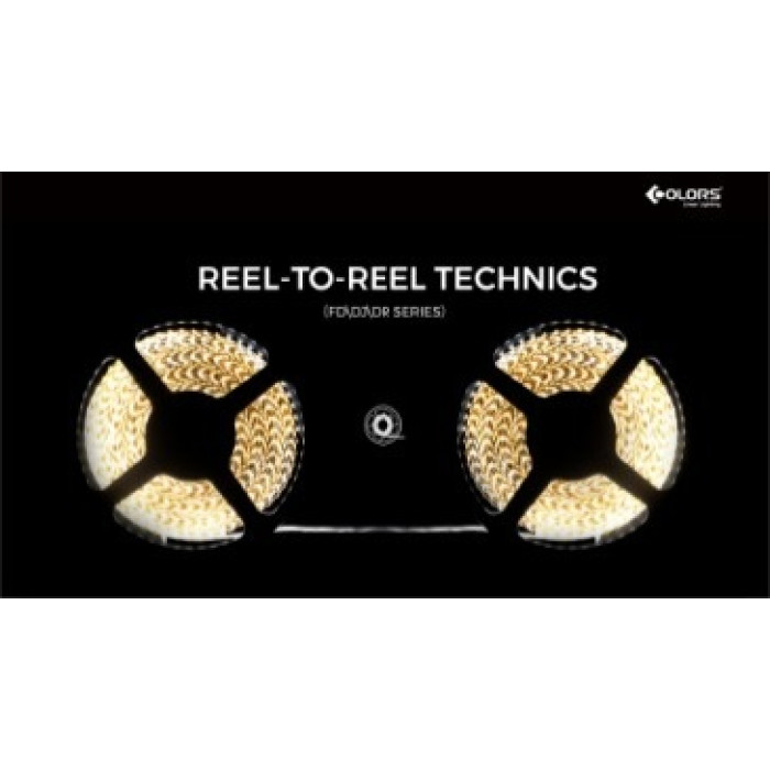 LED стрічка COLORS 80-2835-24V-IP20 6.6W 1035Lm 3000K 5м (DR880-24V-8mm-WW)