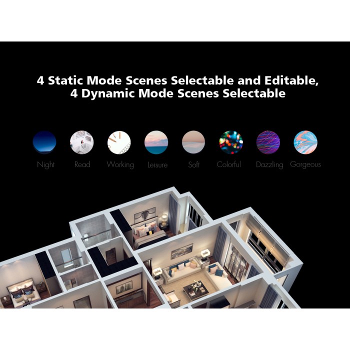 LED-контролер DEYA 12-48VDC, 6A*5CH, PUSH-DIM (V5-L(WT))